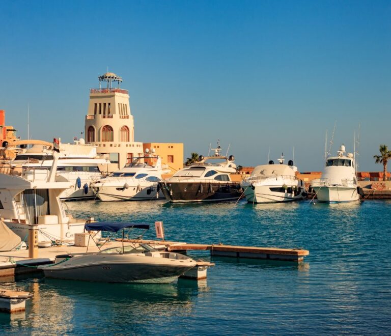 El Gouna Stadttour mit Lagunen, Marina und dem Venedig Ägyptens Flair