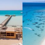 Mahmya oder Orange Bay mit türkisfarbenem Wasser, weissem Sand und Inselgefühl ab Hurghada